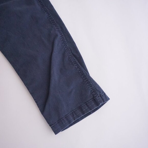 Tough Duck Navy Heavyweight Cotton Carpenter Cargo Loop Workwear Pants 34X34 - Picture 4 of 16